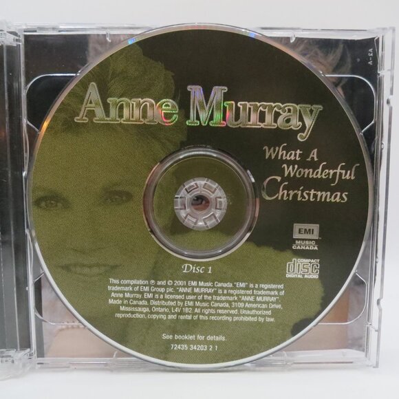 Anne Murray What a Wonderful Christmas Two Disc CD 2005 - Picture 5 of 6